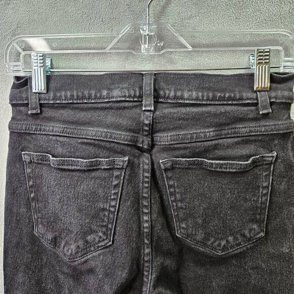 Style & Co Jeans Womens Size 6 Black Easy Care Straight Leg Fit Denim - Picture 8 of 10